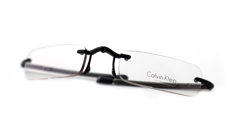 Calvin Klein opvouwbare leesbril CR1E590 Zwart
