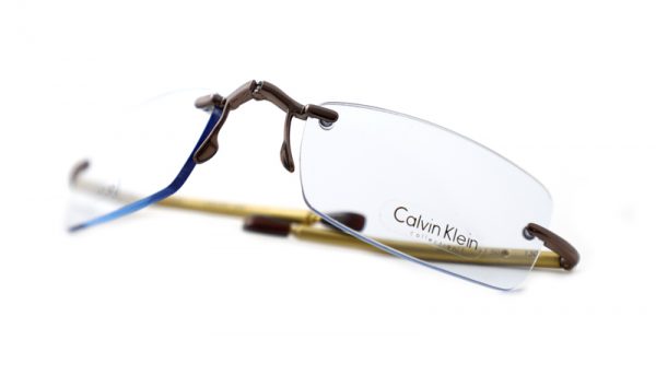 Calvin Klein opvouwbare leesbril CR3 209 Goud/Tan