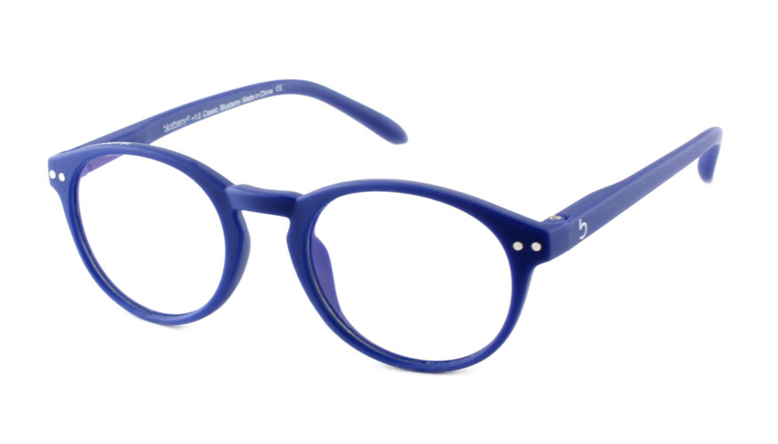 Computerbril Blueberry M blauw-