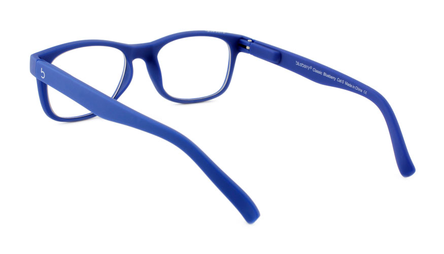 Computerbril Blueberry S blauw