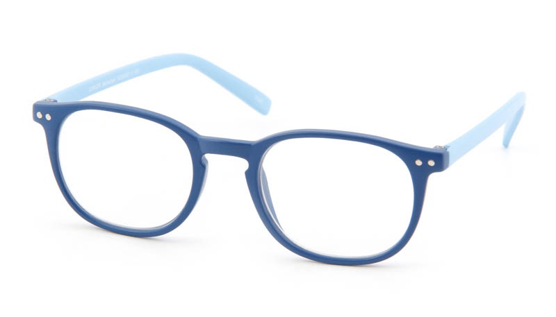 Leesbril INY Icon Double G56000 donkerblauw/lichtblauw