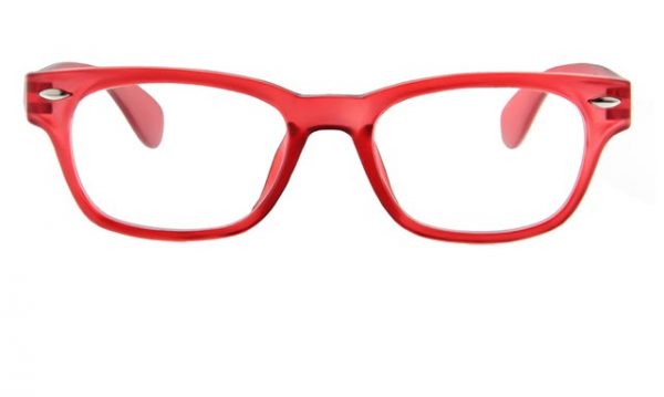 Leesbril INY Woody G14600 rood/transparant