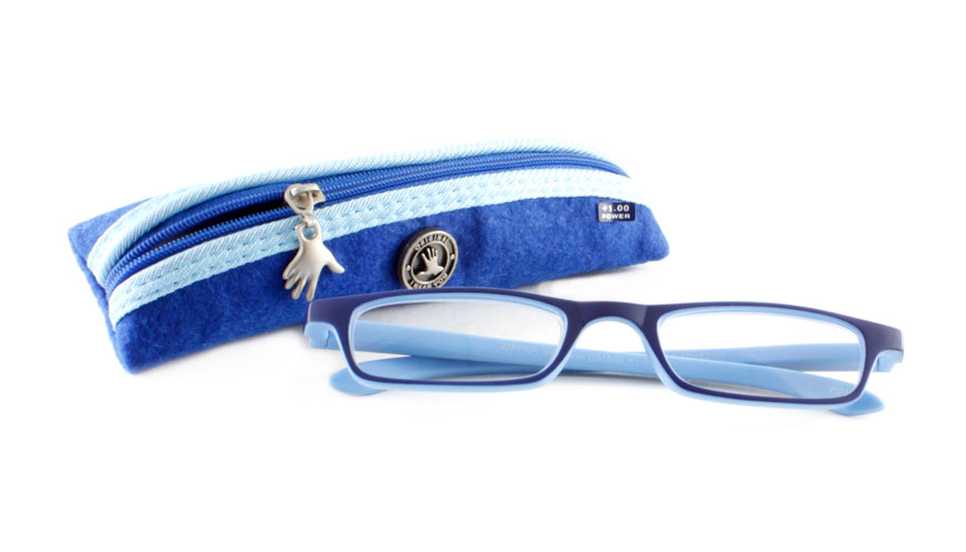 Leesbril INY Zipper Selection G51500 blauw/blauw