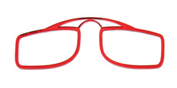 Leesbril OOPS rood/transparant