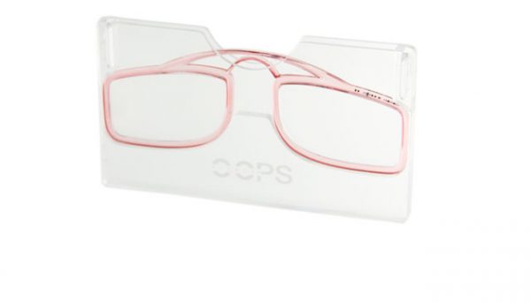 Leesbril OOPS roze/transparant