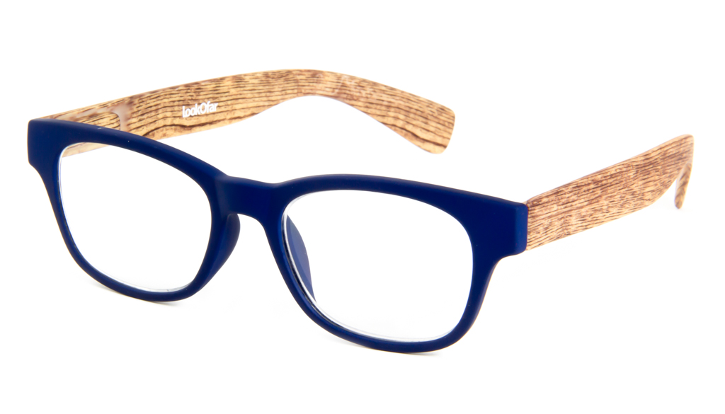 Leesbril Ofar LE0166B hout blauw