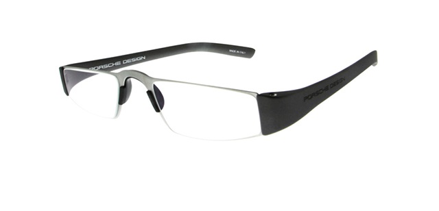 Accessoires Zonnebrillen & Eyewear Leesbrillen Porsche Design Leesbril 57mm Mat Goud/ Zwart 0.25 Tot 3.50 P8313 B 