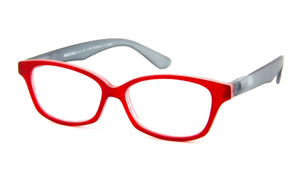 Leesbril Readloop Cauris 2604-01 rood/grijs