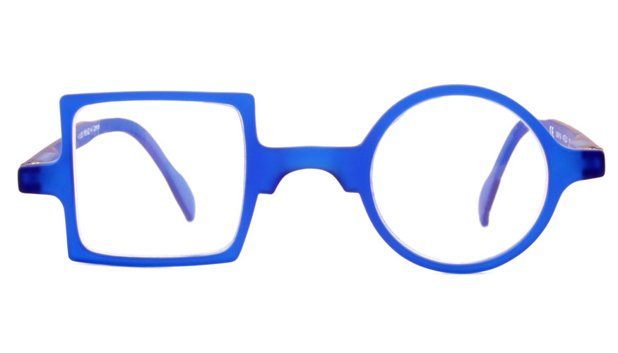 Leesbril Readloop Patchwork 2607-06 blauw