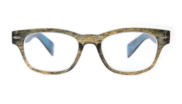 Leesbril talba hip blauw bruin 1651