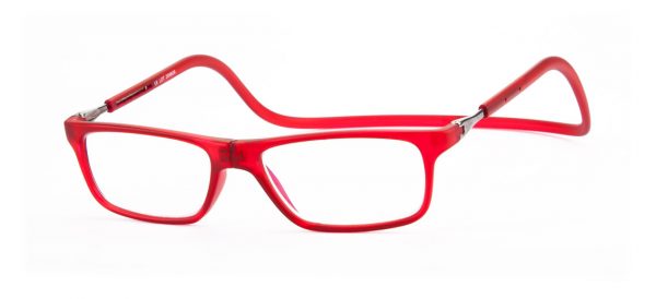 Magneet leesbril Nordic Glasögon Lund rood