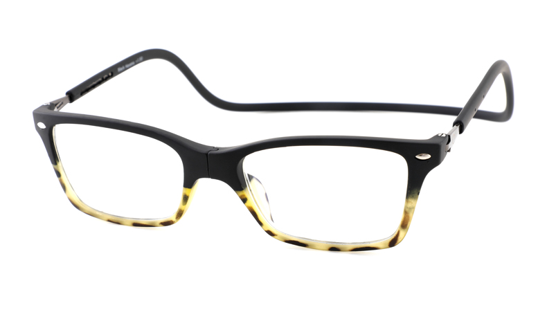 Magneet leesbril Nordic Glasögon black demi