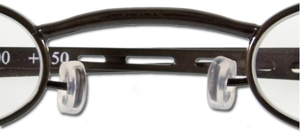 Siliconen neuspads rond voor G5500 9MM leesbril