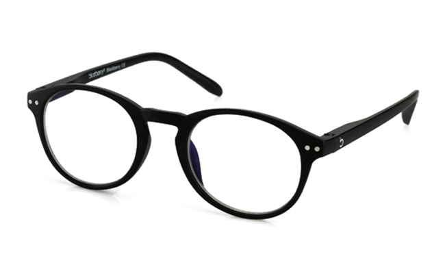 Computerbril Blueberry M zwart