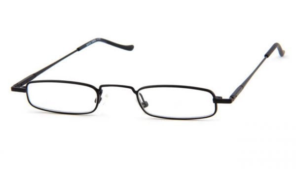 Extra platte leesbril INY David G9600 zwart