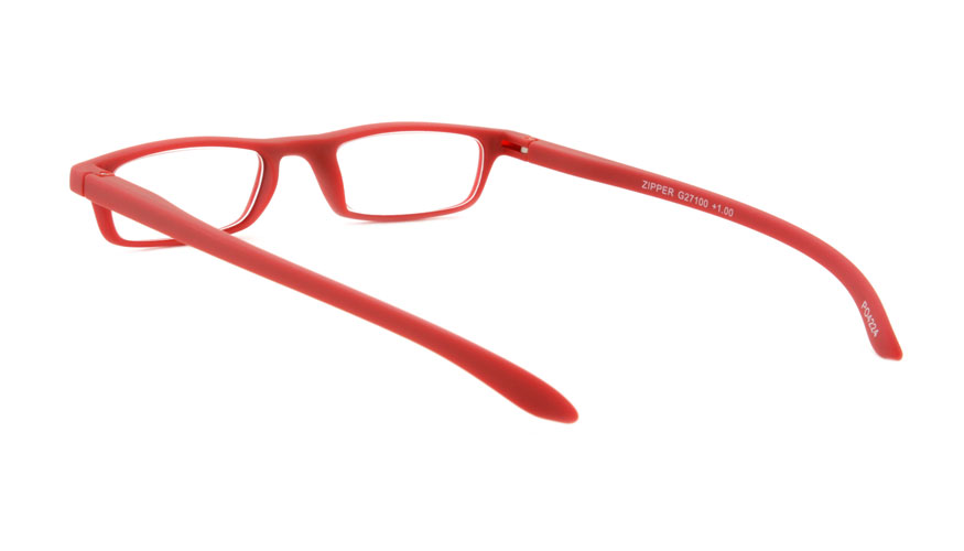 Leesbril INY Zipper G27100 mat rood