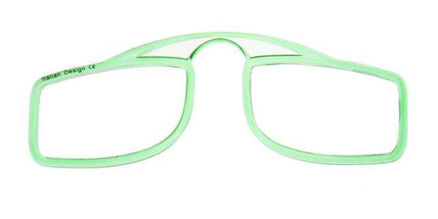 Leesbril OOPS groen/transparant