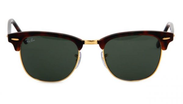 Zonneleesbril Ray-Ban Clubmaster RB3016-W0366-51 havanna/goud