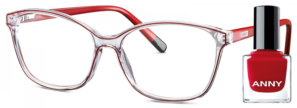 Leesbril Anny eyewear only red + gratis nagellak 963002-505
