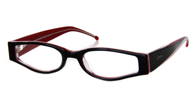 Leesbril JOS 9125-B226 zwart/rood