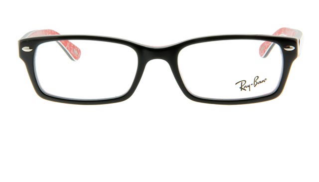Leesbril Ray-Ban RX5206-2479-52 zwart/rood