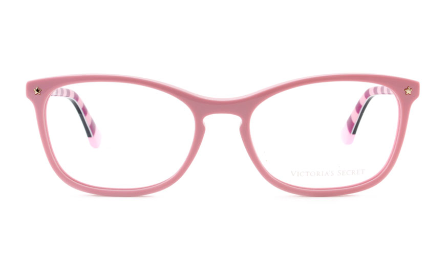 Leesbril Victoria's Secret VS5007/V 072 roze zwart roze/rood streep